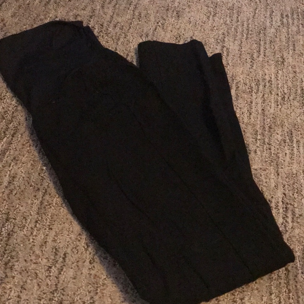 Maternity black jeggings